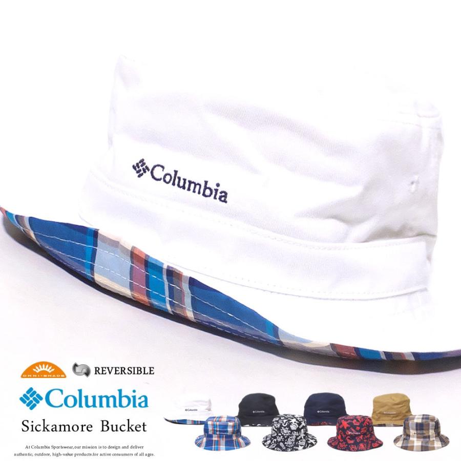 コロンビア Columbia リバーシブルバケットハット 帽子 メンズ レディース Uvカット 紫外線対策 シッカモアバケット Pu5040 10v1254 B系 Hiphop Third 通販 Yahoo ショッピング