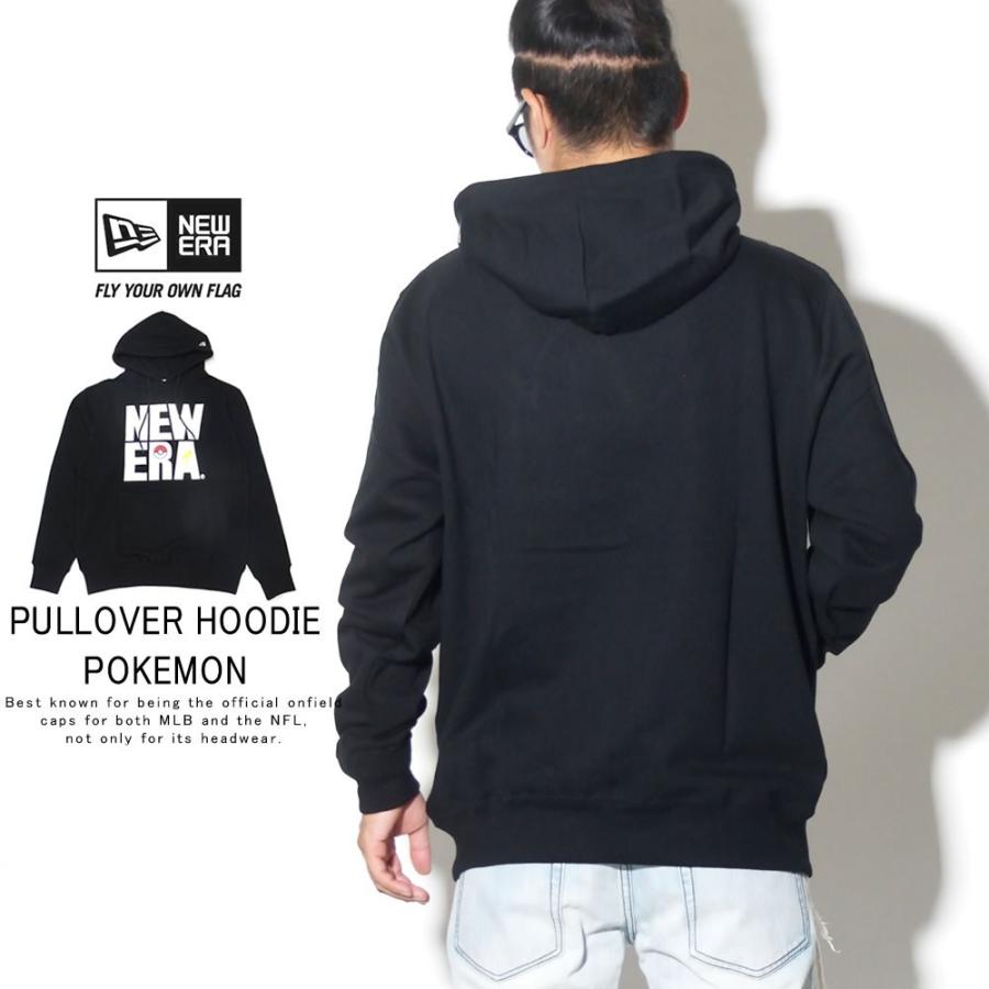 New Era ニューエラ コラボ パーカー メンズ 裏毛スウェット プルオーバー Pokemon ポケモン スクエアニューエラ ブラック 9v5359 B系 Hiphop Third 通販 Yahoo ショッピング