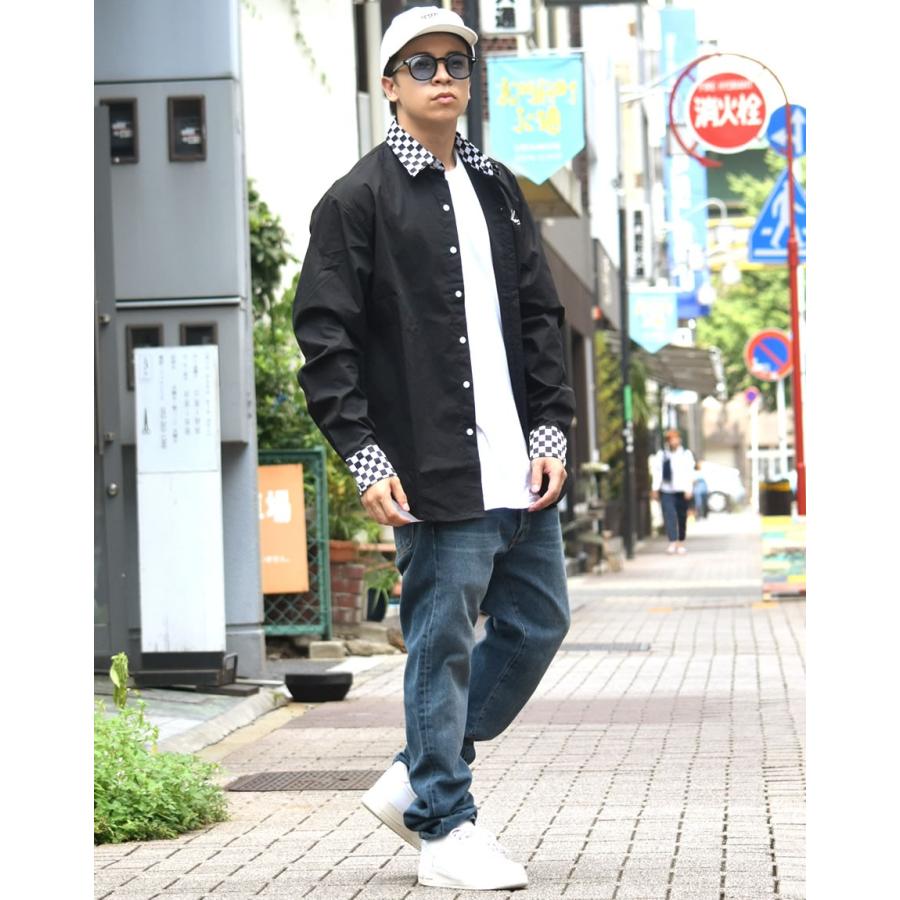 チェッカーシャツ メンズ 長袖シャツ 大きいサイズ チェック 春 夏 秋 冬 韓国 ファッション ストリート系 ヒップホップ Bhot013 B系 Hiphop Third 通販 Yahoo ショッピング