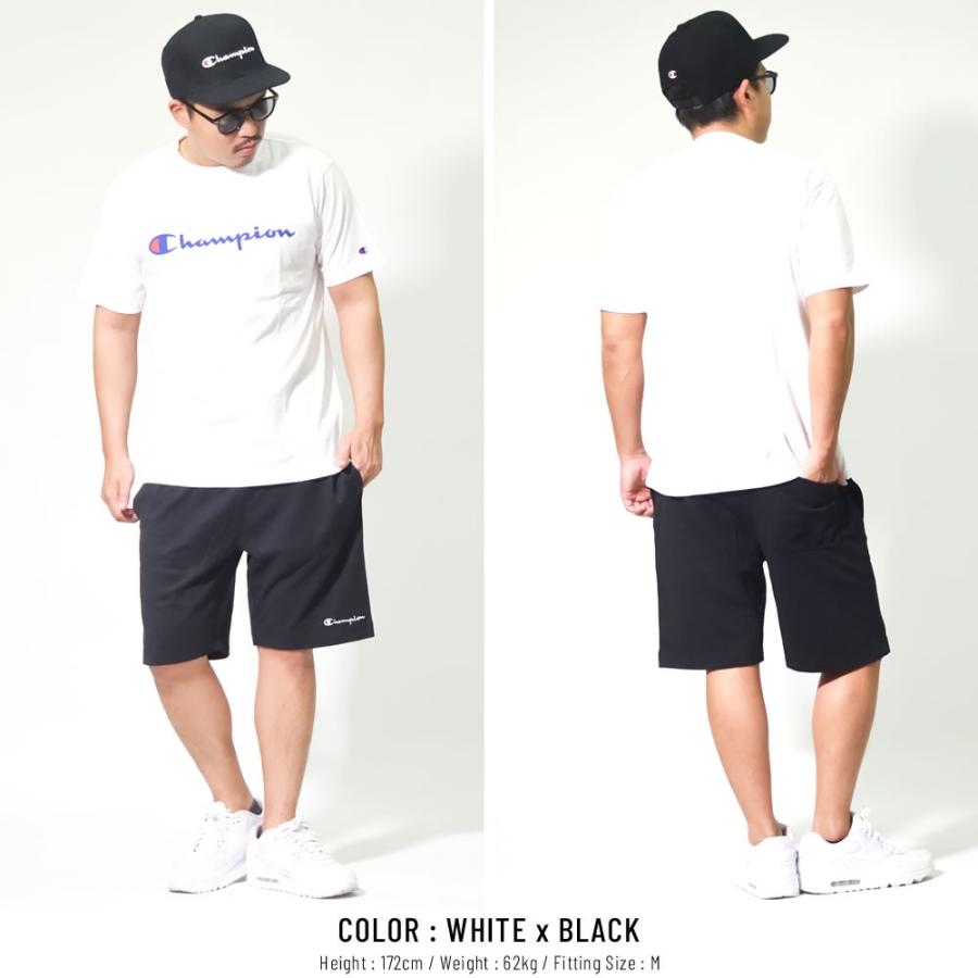 チャンピオン Champion セットアップ メンズ レディース Usaモデル 半袖スクリプトロゴtシャツ スウェットハーフパンツ 上下セット 夏 Champion Set P302 P501 B系 Hiphop Third 通販 Yahoo ショッピング