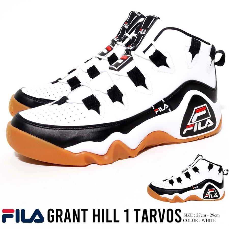 Fila フィラ スニーカー シューズ メンズ Grant Hill 1 Tarvos グラントヒル 1 タルボス ハイカット バスケットシューズ ダッドシューズ F0476 0113 Flft028 B系 Hiphop Third 通販 Yahoo ショッピング