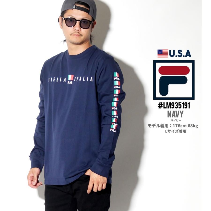 Fila フィラ ロングtシャツ メンズ 長袖 ロンt B系 ファッション ストリート系 大きいサイズ Fltt023 B系 Hiphop Third 通販 Yahoo ショッピング