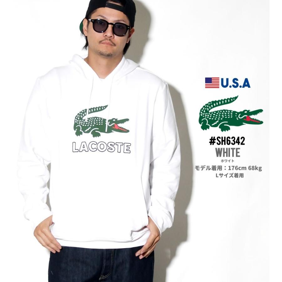 Lacoste ラコステ パーカー メンズ 大きいサイズ スウェット プルオーバーパーカー ワニ ロゴ 綿 コットン Lcpt001 B系 Hiphop Third 通販 Yahoo ショッピング