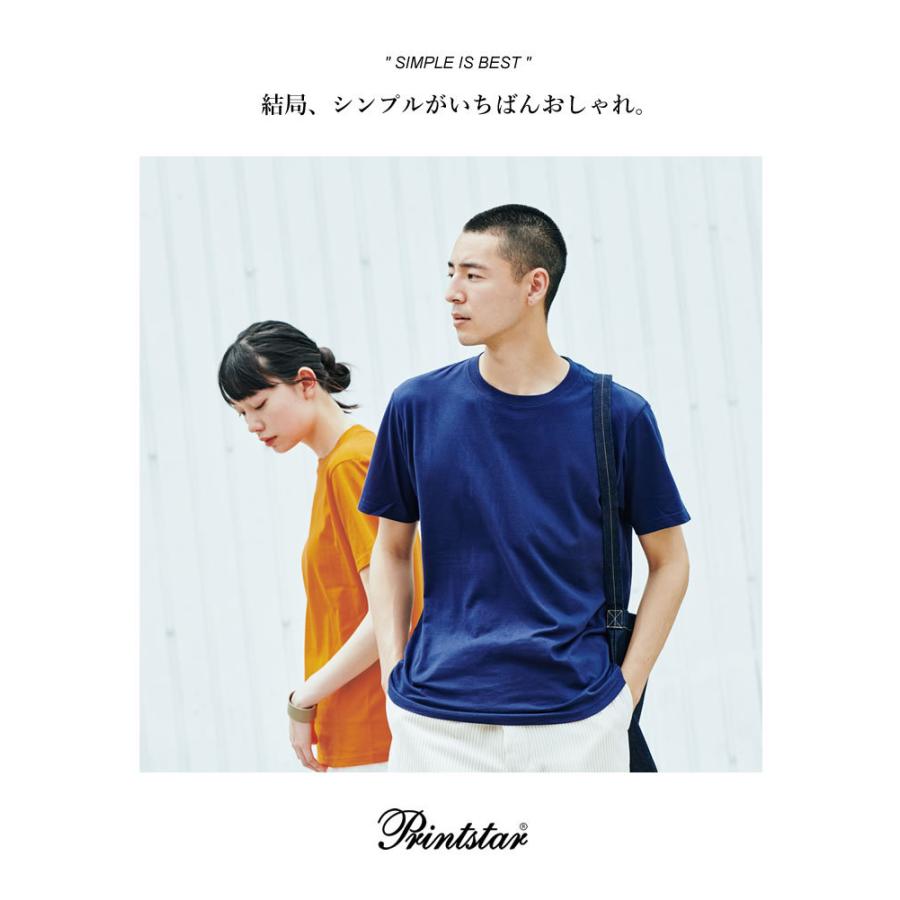 Printstar tシャツ メンズ 半袖 薄手 軽量 4.0オンス ライト Printstar tシャツ メンズ 半袖 薄手 軽量 4.0オンス ライト