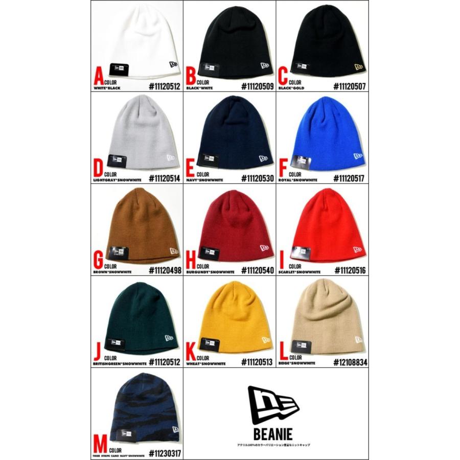 Newera ニューエラ ニットキャップ メンズ ニット帽 ベーシックビーニー ストリート ファッション Nwct1124 B系 Hiphop Third 通販 Yahoo ショッピング
