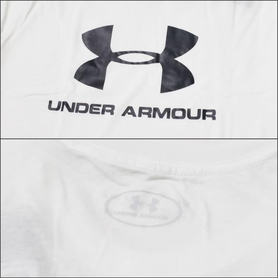 アンダーアーマー Under Armour Tシャツ メンズ 半袖 吸汗速乾 Usaモデル Uaスポーツスタイルロゴショートスリーブtシャツ ホワイト Untt011 B系 Hiphop Third 通販 Yahoo ショッピング