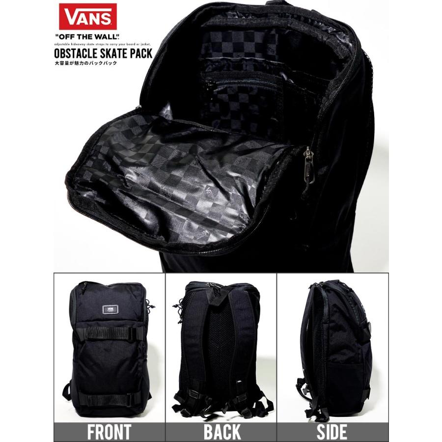 Vans バンズ バックパック メンズ リュックサック 大容量 スケーター ファッション メンズ ストリート系 Vn0a3i696zc Obstacle Skate Pack Vnbt014 B系 Hiphop Third 通販 Yahoo ショッピング