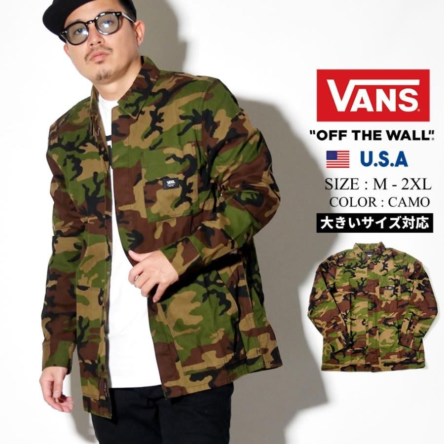 Vans バンズ 迷彩 シャツ メンズ 大きいサイズ ミリタリーシャツ ボタンダウン カモ B系 ファッション ストリート スケーター カジュアル Vnot034 B系 Hiphop Third 通販 Yahoo ショッピング