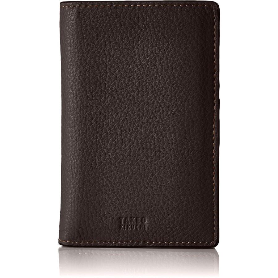 最適な価格 タケオキクチ 財布 メンズ 二つ折り 小銭入れ付き ヴィーブ ダークブラウン オレンジ 美しい Mail1 Secmalaysia Com
