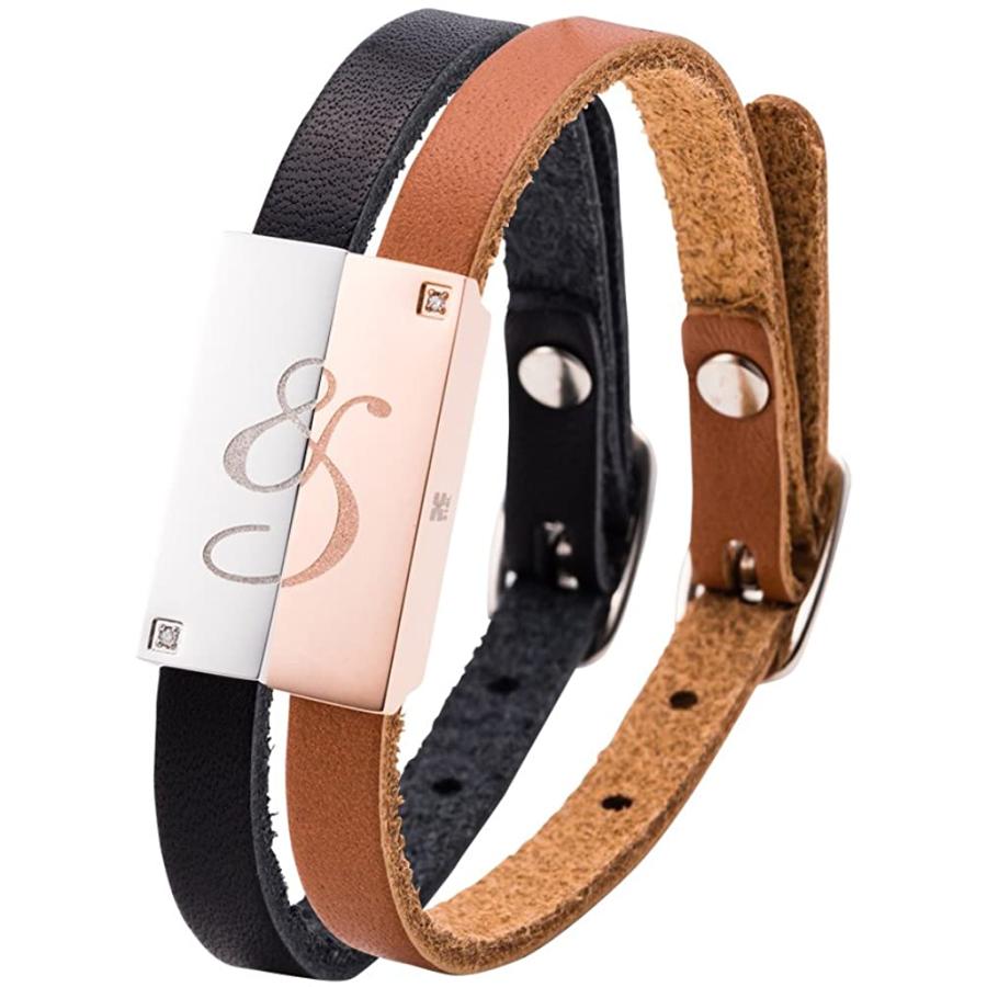 楽天1位 ホワイトクローバー デザイン ダイヤモンド レザー ステンレス ペアブレスレット 革 ゴールド キャメル シルバー ブラウン 4sb Third Store 通販 Yahoo ショッピング 驚きの安さ Www Cepici Gouv Ci