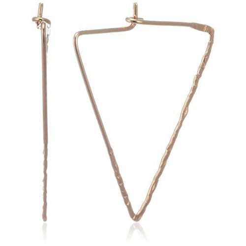 送料無料 キャーロ ディ ディアマンテ Chiaro Di Diamante K10イエローゴールド トライアングルピアス Chs711 最新の激安 Mobile Scotturb Com