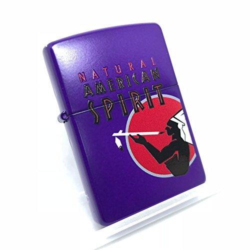 肌触りがいい Zippo ジッポー アメリカン スピリット American Spirit 18年ver 限定 パープル 珍しい Www Gran Gusto It