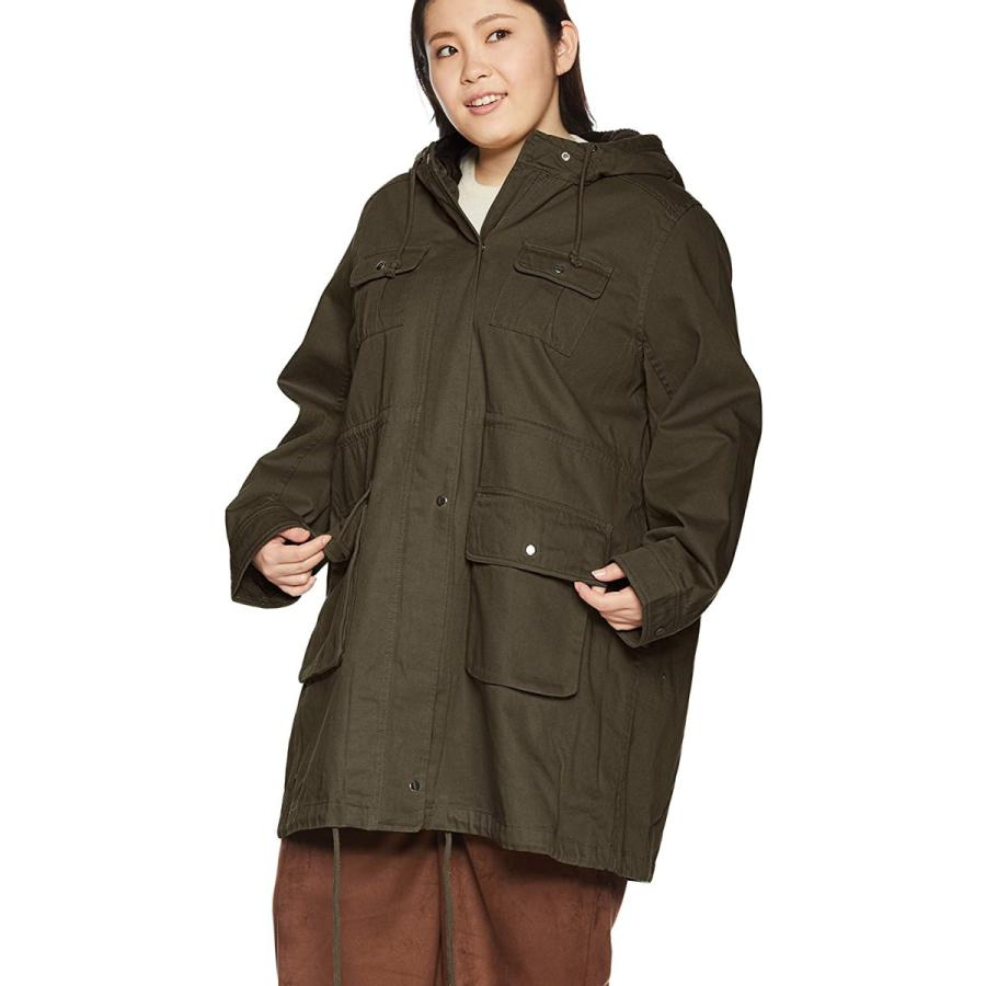 安いそれに目立つ セシール モッズコート ライナー付き 洗濯機ok プランプ 大きいサイズ Ac 18 レディース カーキ 日本 5l 日本サイズ5 人気満点 Www Jolimmo Ch