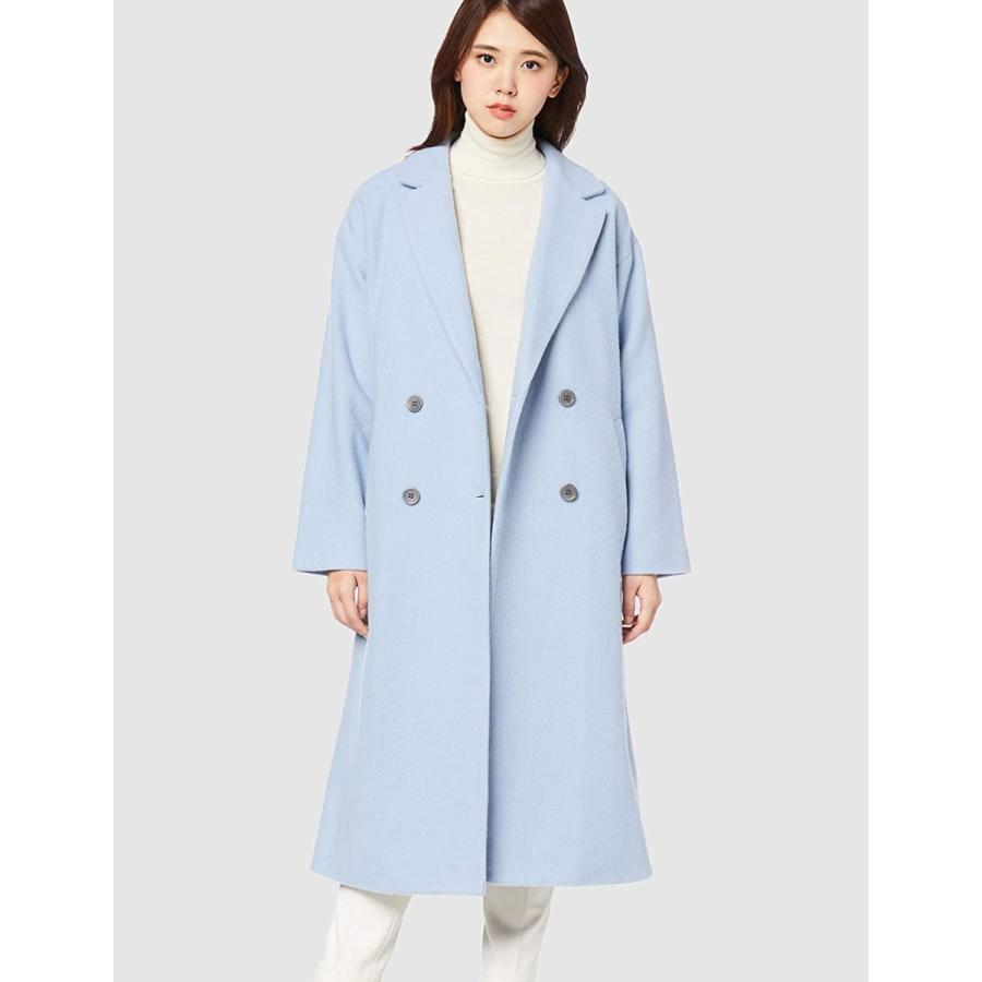 激安特価 マーキュリーデュオ コート モッサダブル釦コート レディース アイスブルー 日本 S 日本サイズs相当 Third Store 通販 Yahoo ショッピング 注目ブランド Www Doctor Plan Com