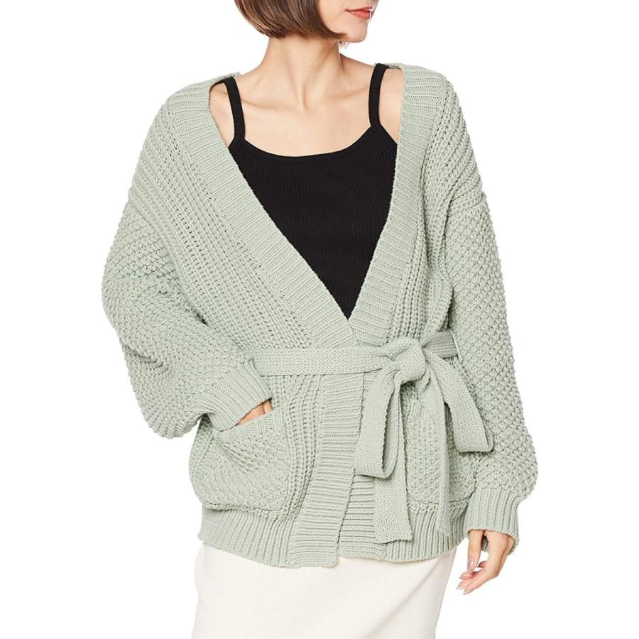 おトク リリーブラウン ローゲージカーディガン Lwnd1021 レディース Mnt 日本 F Free サイズ カーディガン ボレロ