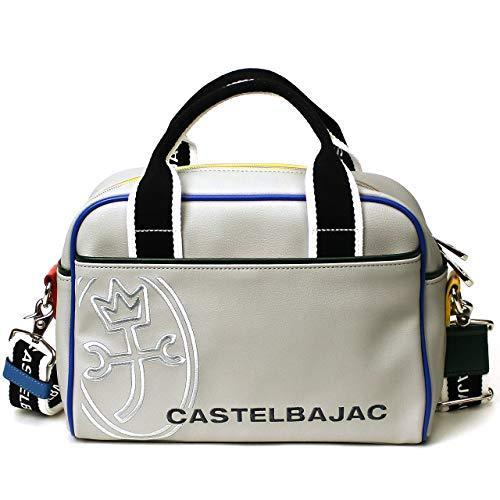 超人気 Castelbajac カステルバジャック ミニボストンバッグ ショルダーバッグ 2way Linge リーニュ グレー 楽天 Amz Verifyinfoaccount Genetechbh Com