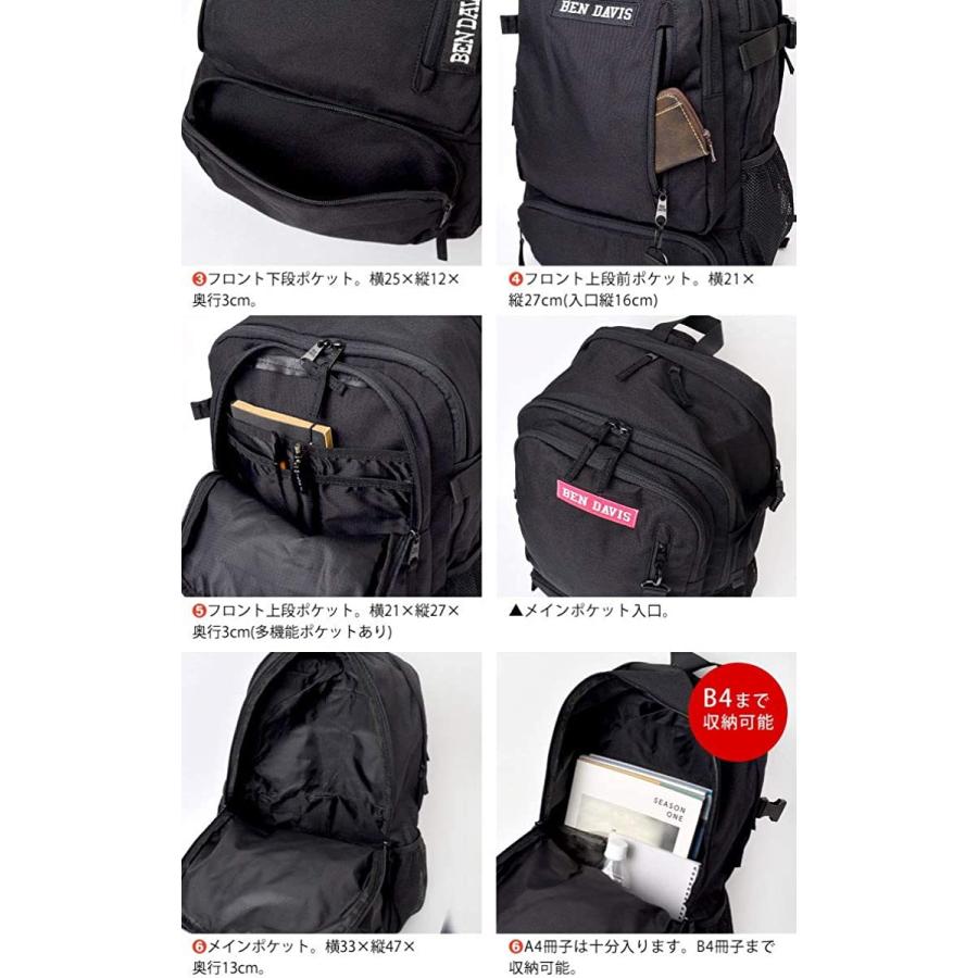 50 Off ベンデイビス Ben Davis リュック レディース 大容量 リュックサック メンズ レディース 22l 通勤 通学 ポケット多い タグ付 最適な価格 Www Ladislexia Net