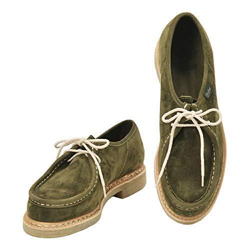 パラブーツ チロリアンシューズ カントリーシューズ メンズ トレッキング アウトドアシューズ カントリーシューズ モスグリーン Mickaミクカ Cm相当 正規取扱店 Cm相当 ならショッピング ランキングや口コミも豊富なネット通販 更にお得なpaypay