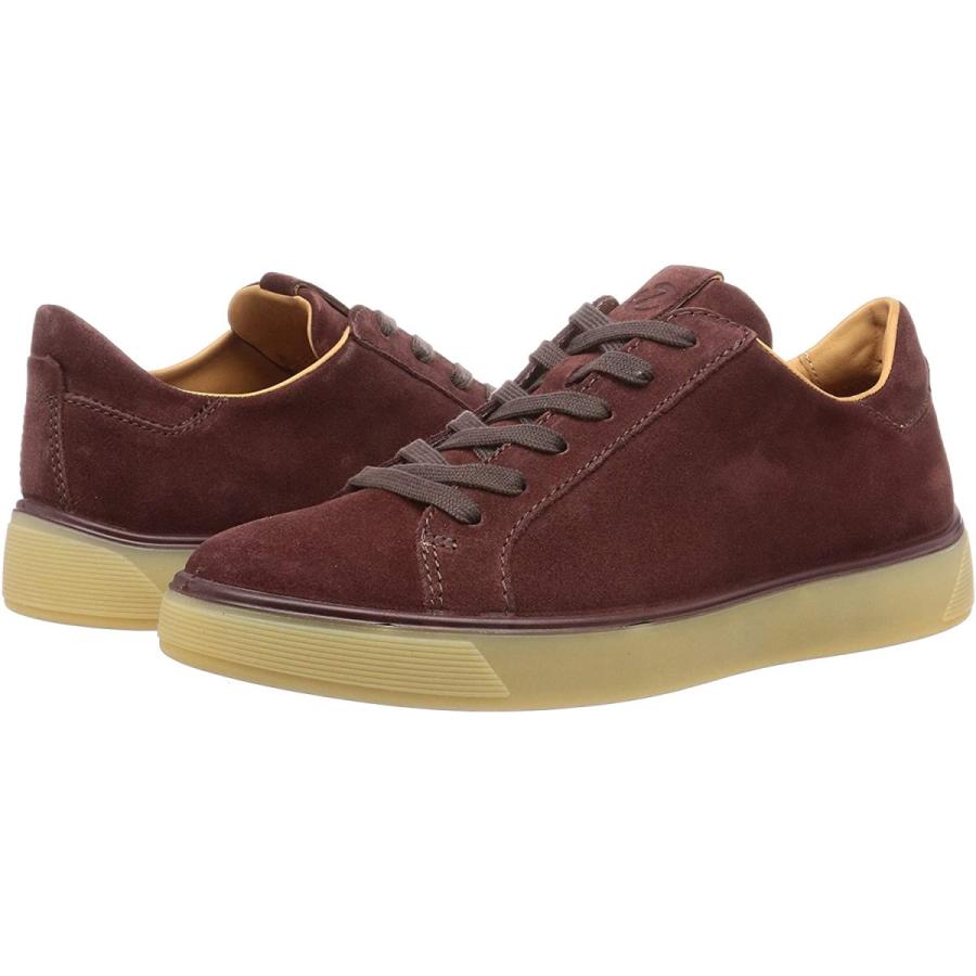 在庫あり 即納 エコー タウンシューズ レザースニーカー Street Tray M メンズ ショコラ 25 5 Cm 3 E 注目ブランド Smartketo Com Br