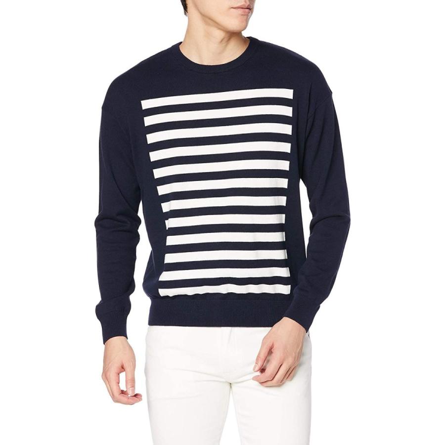 特価 ニット エーグル 公式 日本サイズl相当 00m Eu ネイビー メンズ スウェット ポベール トップス Dagl Tg