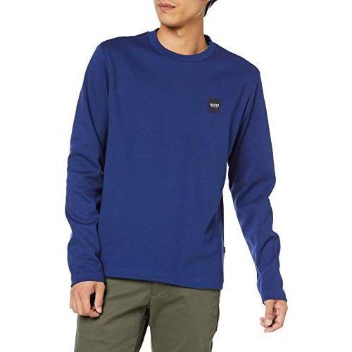 激安ブランド エーグル Tシャツ 公式 ウアビア 長袖tシャツ メンズ Zth067j ブルー 日本サイズm相当 完売 Elpqs Com