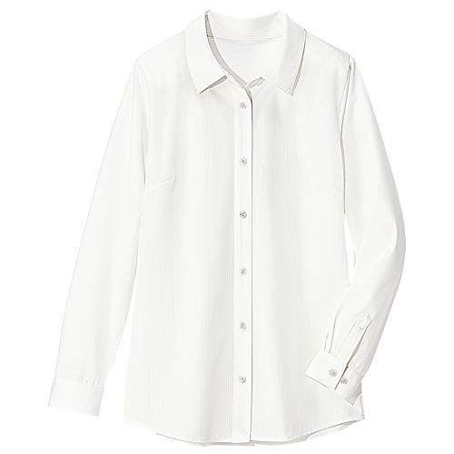 流行に セシール シャツ プランプ 大きいサイズ カットソーレギュラーシャツ 長袖 グラマー用サイズ有 レディース Mw 3349 オフホワイト L 50 Off Zoetalentsolutions Com