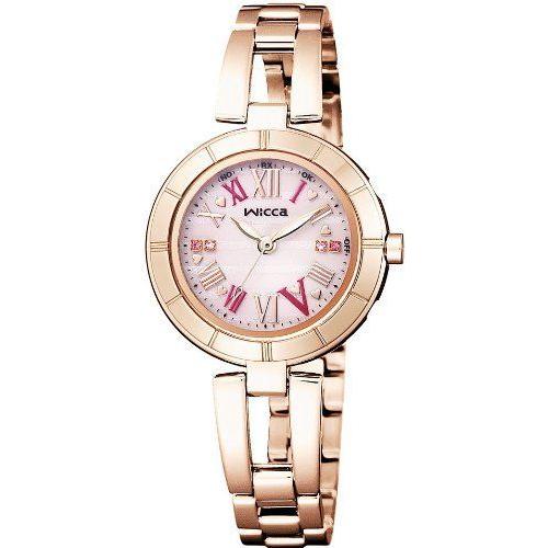 21春夏新色 シチズンcitizen 腕時計 レディース Kl4 664 91 電波時計 ソーラーテック ウィッカ Wicca レディース腕時計