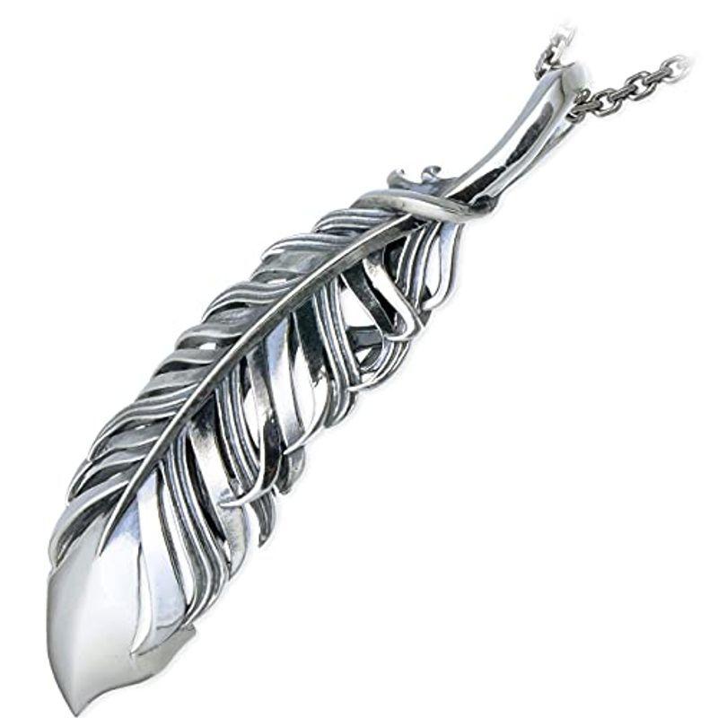 超人気高品質 彼氏 メンズ フェザー 羽根 ネックレス シルバー エムズコレクション 男性 ギフト プレゼント 誕生日 ネックレス ペンダント Thedognutritionist Com