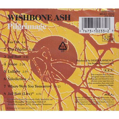 WISHBONE ASH/Pilgrimage (1971/2nd) (ウイッシュボーン・アッシュ/UK) |  | 01