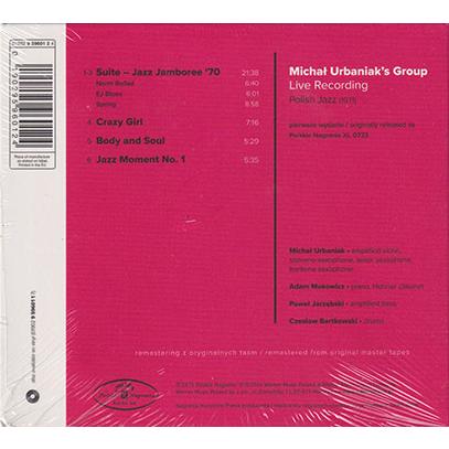 MICHAL URBANIAK'S GROUP/Live Recording (1971/1st) (ミハル・ウルバニアクズ・グループ/Poland) |  | 01