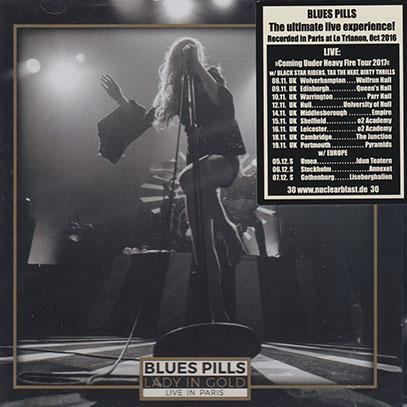 (未使用･未開封品)ブルーズ・ピルズ『レディー・イン・ゴールド~ライヴ・イン・パリ』 Lady In Gold ～live In Paris (Blu-ray+2CD) : Blues Pills