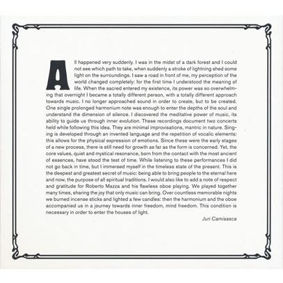 JURI CAMISASCA/Evoluzione Interiore (1978/Unreleased) (ユーリ・カミサスカ/Italy) |  | 01