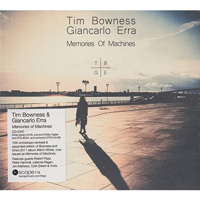 TIM BOWNESS & GIANCARLO ERRA/Memories Of Machines(CD+DVD) (2011/only) (ティム・ボウネス＆ジャンカルロ・エッラ/UK,Italy) | 