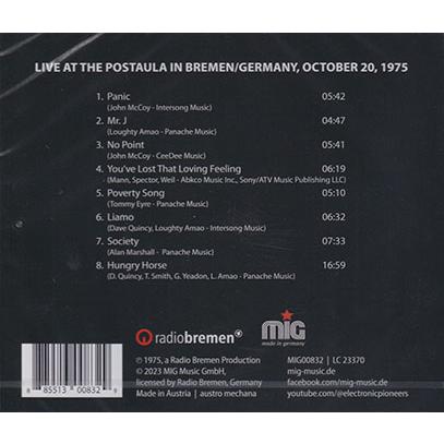 ZZEBRA/Hungry Horse: Live In Germany 75 (1975/Live) (ゼブラ/UK) |  | 01