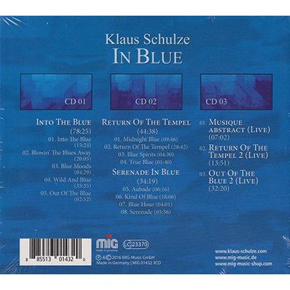 KLAUS SCHULZE/In Blue(3CD) (1995/28th) (クラウス・シュルツェ/German) |  | 01