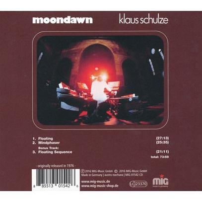 KLAUS SCHULZE/Moondawn (1976/6th) (クラウス・シュルツェ/German) |  | 01