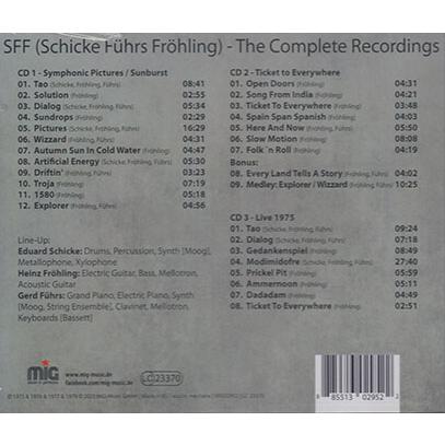 SFF/The Complete Recordings(3CD) (1975-79/Comp.) (シッケ・フュアース・フレーニング/German,Switz) |  | 01