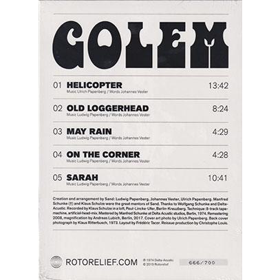 SAND/Golem (1974/1st) (サンド/German) |  | 01