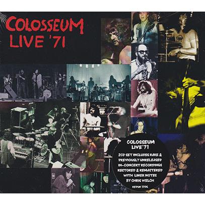 COLOSSEUM/Live '71: Canterbury Brighton & Manchester(2CD) (1971/Live) (コロシアム/UK) | 