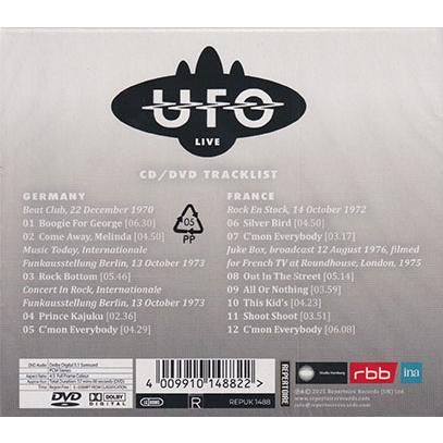 UFO/UFO Live 1970-1975(CD+DVD) (1970-1975/Live) (ユー・エフ・オー/UK) |  | 01