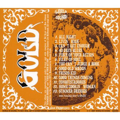 GOLD/Mission Rock (1971/Unreleased) (ゴールド/USA) |  | 01
