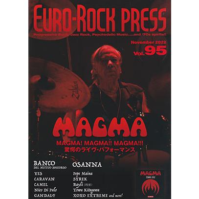 EURO-ROCK PRESS(ユーロ・ロック・プレス)/Vol.95 (2022/11月号/音楽雑誌) | 