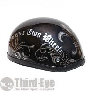 バイク ヘルメット ハーフキャップ ストーン リ−フ1&リリー1 12ST012 |  | 01