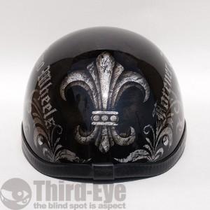 バイク ヘルメット ハーフキャップ ストーン リ−フ1&リリー1 12ST012 |  | 02