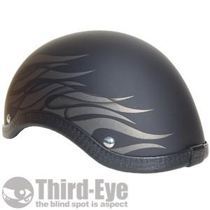 バイク ヘルメット ハーフキャップ グリフォン フレイムス3 17GF100 マット(ツヤ消し仕上げ) |  | 01