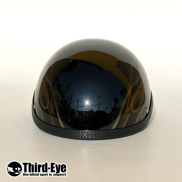 限定 バイク ヘルメット ハーフキャップ AURORA FLAMES グリフォン ブラウンピン ク＆パールゴールド aurorafgf