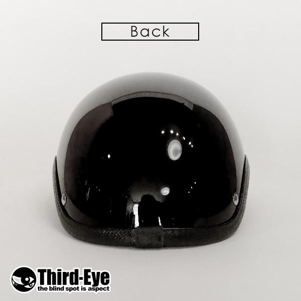 【未使用】The Third Eye サードアイ ヘルメット ブラック 半ヘル 未使用】The Third Eye サードアイ ヘルメット ブラック 半ヘル