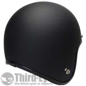バイク ヘルメット スモールジェット マットブラック TFS2-MTBK