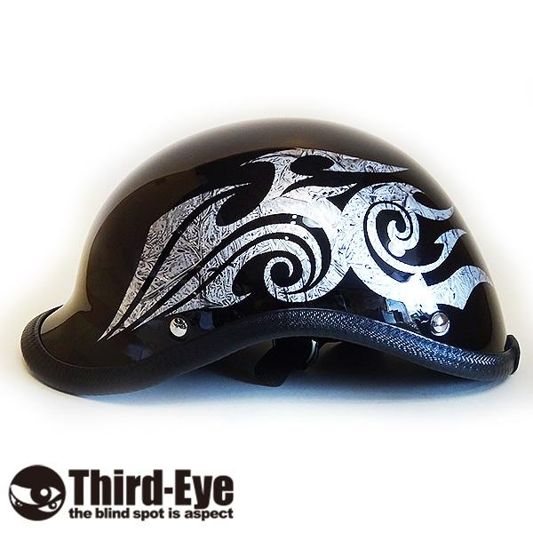 限定 T1 ブラック／シルバー（ラップベース）トライバル１ ヘルメット ベッカー | 