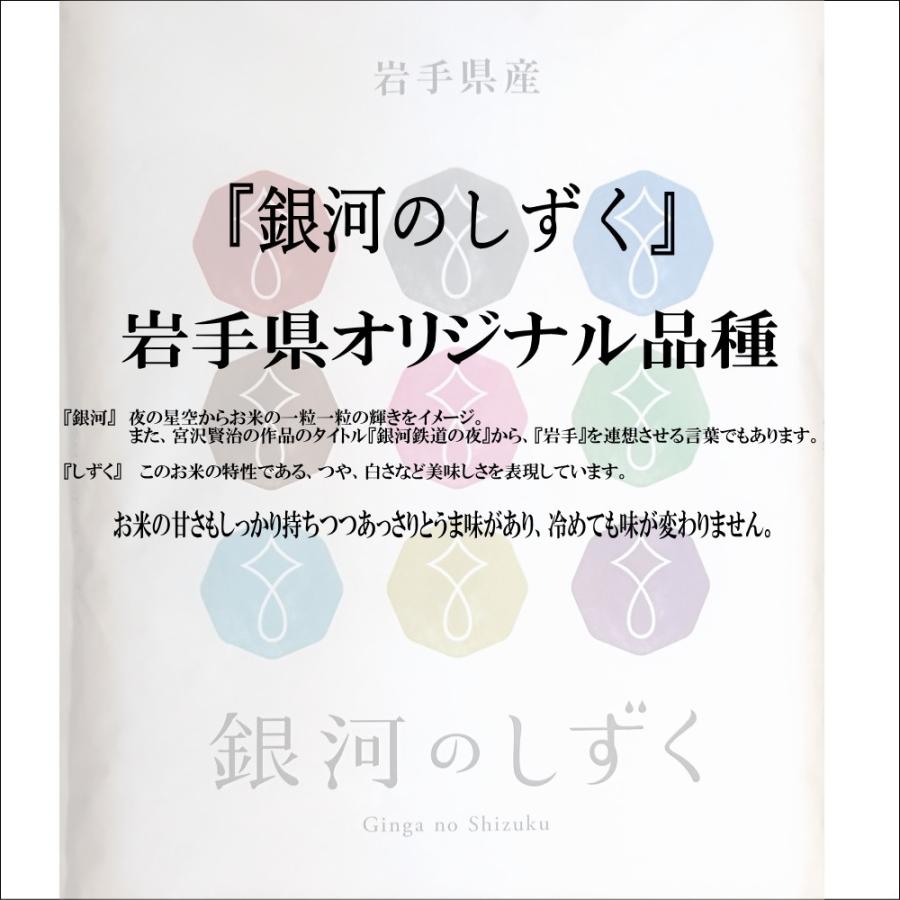 新米 5kg 白米 お米 銀河のしずく 令和7年 岩手県産 送料無料 ライス ご飯 |  | 01